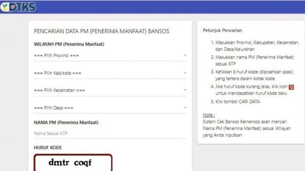 Kemensos Buka Akses Cek NIK Desil untuk Penyaluran Bansos