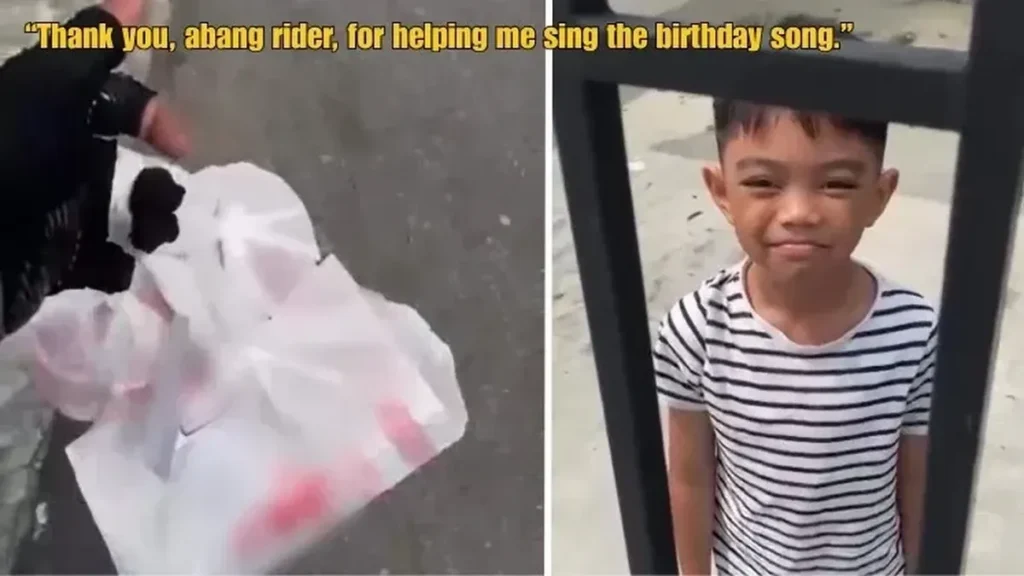 Pengantar Makanan Viral Usai Nyanyikan Lagu Ulang Tahun