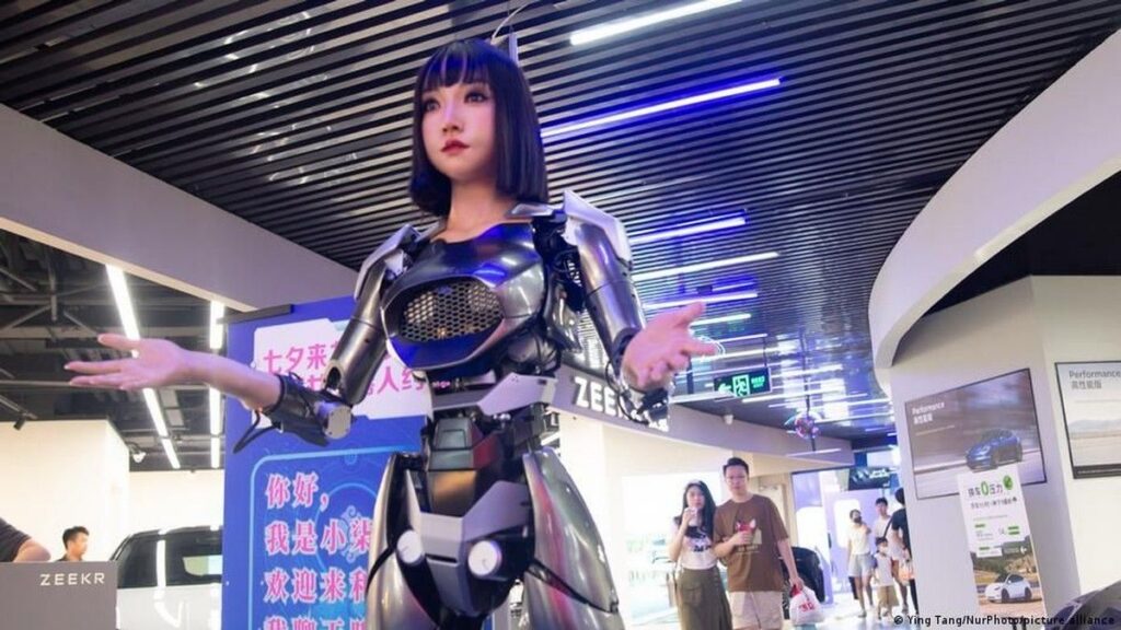 AS Larang Robot Humanoid Cina Masuk Akal Keamanan Nasional