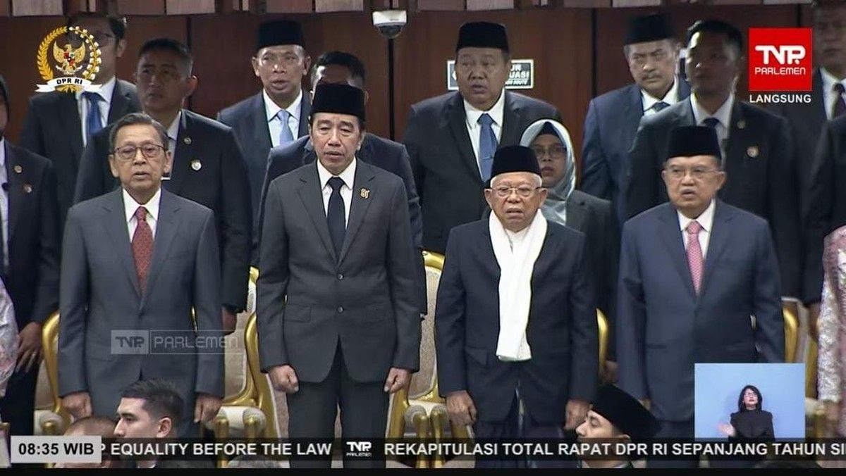 Mantan Wapres hingga Pejabat Negara Hadiri Sidang Tahunan MPR 2026