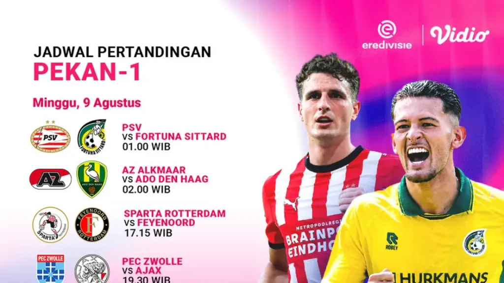 Eredivisie Musim 2026/2027 Bergulir Pekan Ini