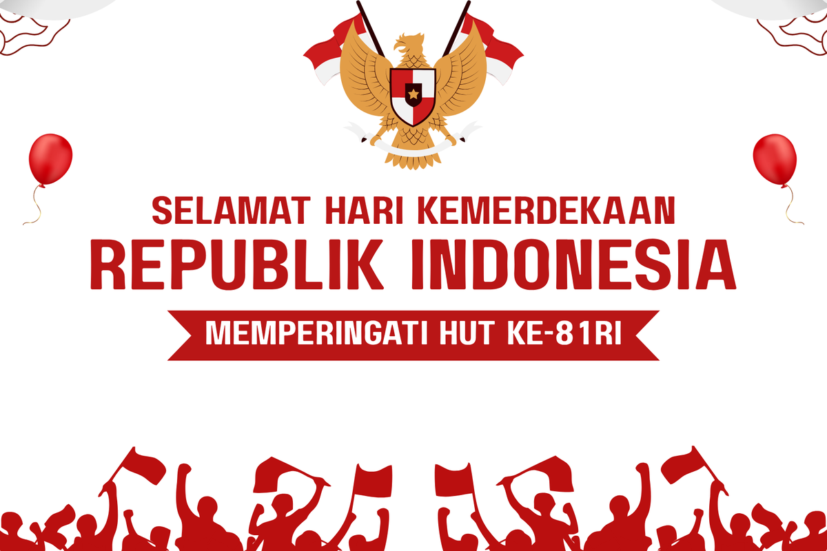 50 Kata-Kata untuk Rayakan HUT ke-81 RI di Media Sosial