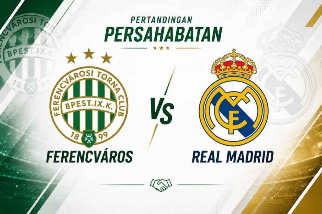 Real Madrid Hadapi Ferencvaros di Laga Pramusim Hungaria