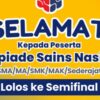 Pusat Prestasi Nasional Umumkan Kelulusan Peserta Semifinal OSN SMA 2026