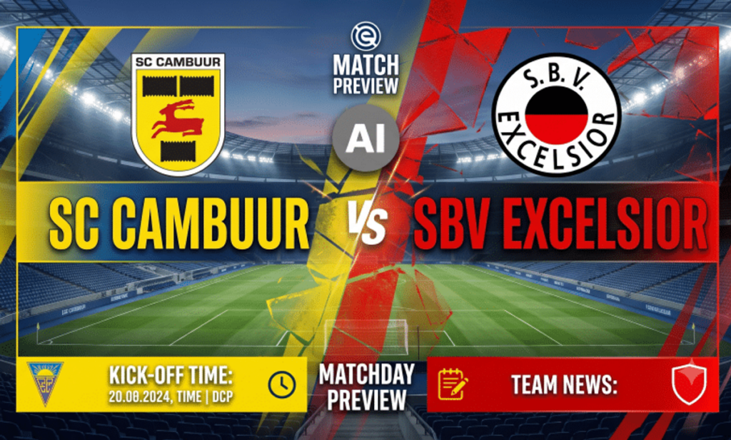Cambuur Bersiap Hadapi Excelsior pada Laga Pembuka Eredivisie 2026
