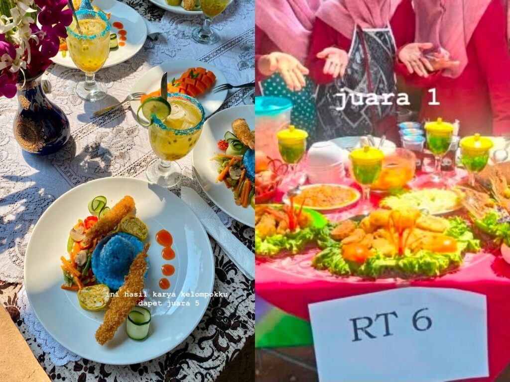 Peserta Lomba Masak Pekalongan Gagal Menang Karena Plating Cantik