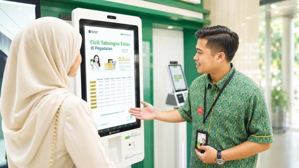 Pegadaian Rilis Cicil Tabungan Emas Berfasilitas Booking Price