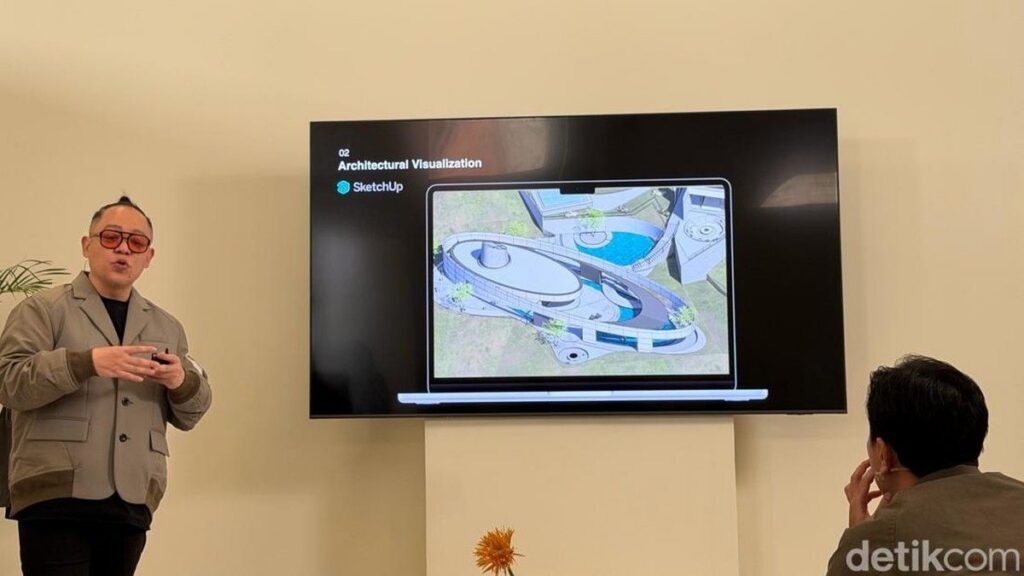 Revano Satria Integrasikan Apple Books dan Keynote dalam Desain Arsitektur