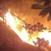 Kebakaran Hanguskan Permukiman Kampung Adat Sade di Lombok Tengah