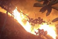 Kebakaran Hanguskan Permukiman Kampung Adat Sade di Lombok Tengah