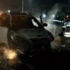 Mobil SUV Terbakar di Tol Jagorawi KM 43 Bogor