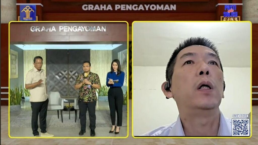 Menteri Hukum Tanggapi Kendala Pelepasan Status WNI Warga di Taiwan