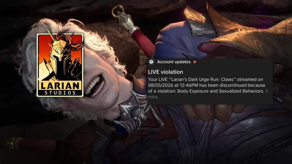 YouTube dan TikTok Hentikan Siaran Developer Baldurs Gate 3