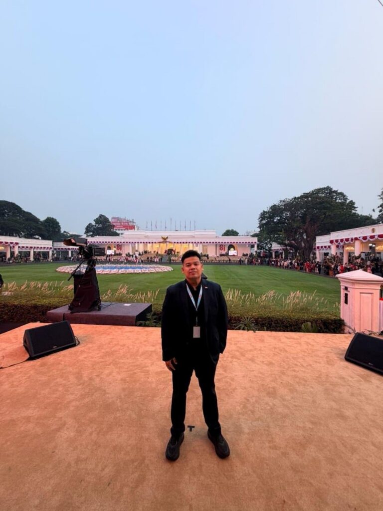 Deo Riyanto Manggung di Istana Negara Saat HUT RI ke 81