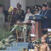 Jajaran Pejabat Mengenakan Baju Adat Pada Upacara HUT Ke-81 RI