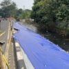 Trotoar Jalan Raya Sawangan Depok Ambles Padahal Baru Setahun Digunakan