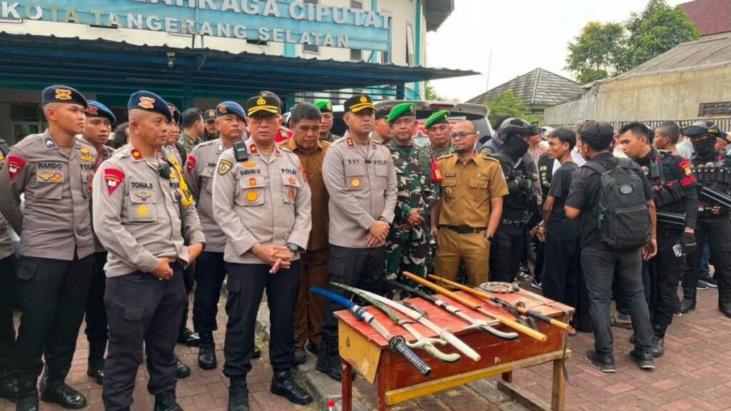 Polisi Tangkap Enam Remaja Terduga Pelaku Tawuran di Ciputat
