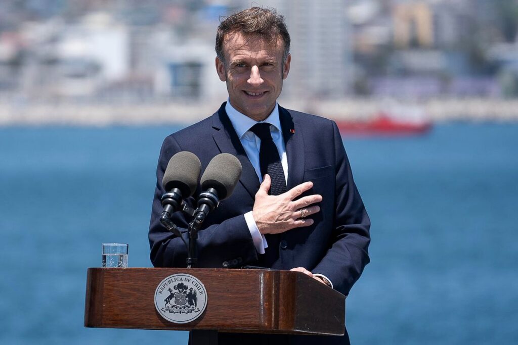 Macron Tegaskan Rusia Harus Bertanggung Jawab atas Serangan ke Ukraina