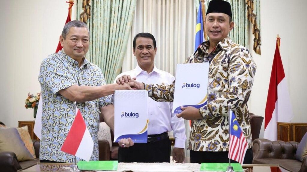 Indonesia Resmi Ekspor 1000 Ton Beras Premium ke Malaysia