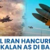 Rudal Iran Lumpuhkan Pangkalan Bahrain AS Pindahkan Logistik