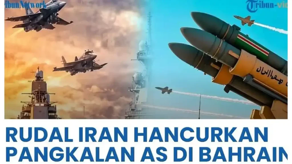 Rudal Iran Lumpuhkan Pangkalan Bahrain AS Pindahkan Logistik