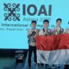 Tim Indonesia Raih Empat Medali dalam IOAI 2026 di Kazakhstan