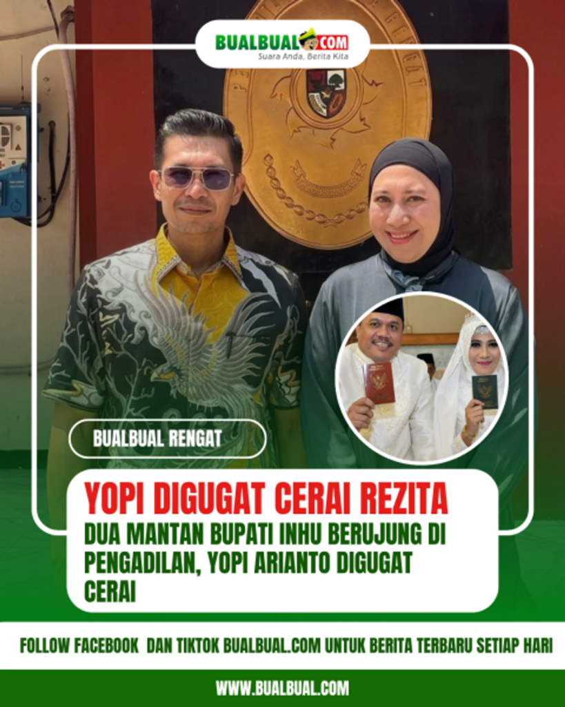 Rezita Meylani Gugat Cerai Yopi Arianto di Pengadilan Agama Rengat