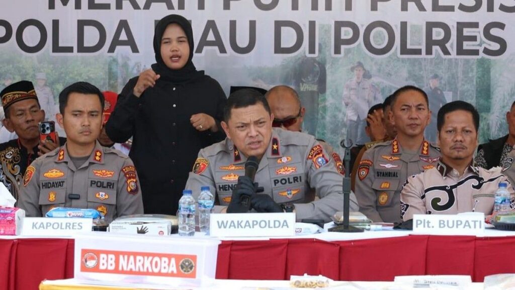 Polda Riau Tangkap 17 Tersangka Kasus Tambang Emas Ilegal Kuansing