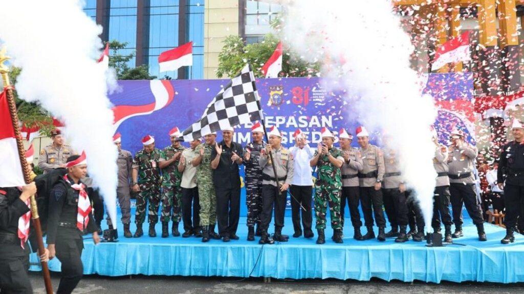 Polda Riau Lepas Ekspedisi Merah Putih Presisi Ke Wilayah Terluar