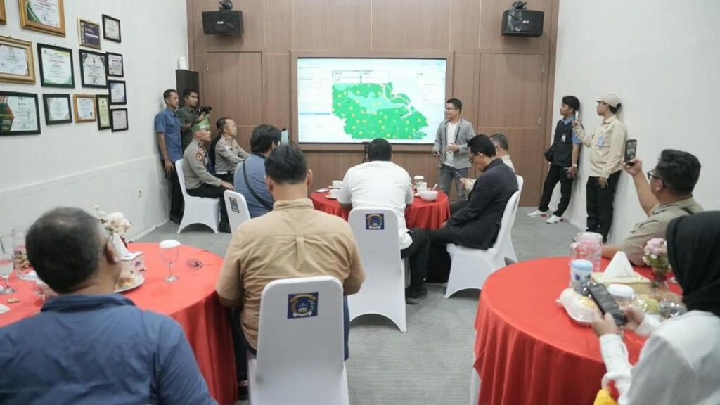 Polda Riau Pantau Karhutla Melalui Dashboard Green Policing