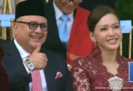 Ahmad Dhani dan Maia Estianty Hadiri Upacara HUT ke-81 RI