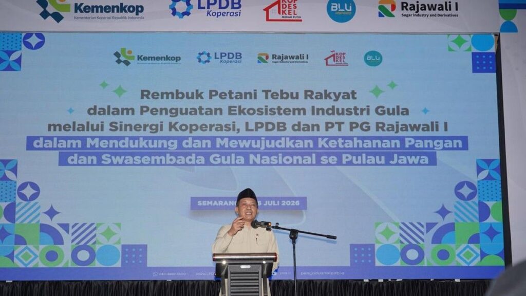 Pemerintah Tingkatkan Ekosistem Gula Nasional Lewat Koperasi Petani Tebu