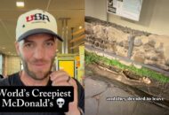 Gerai McDonalds Italia Pamerkan Situs Arkeologi dan Kerangka Kuno