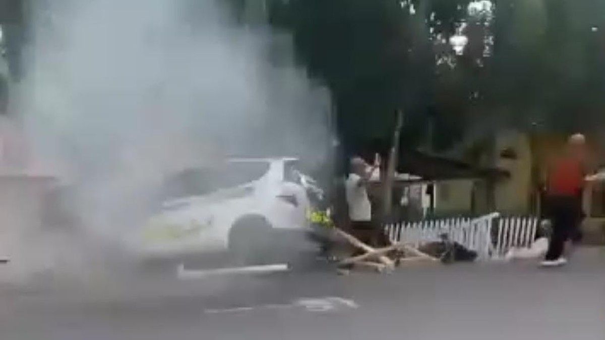 Drag race Kotamobagu menewaskan 8 orang setelah menabrak pagar