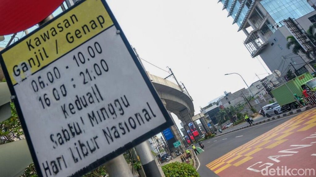 Pemerintah DKI Jakarta Meniadakan Pembatasan Ganjil Genap Besok