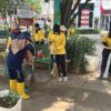Polwan Polda Sumsel Gelar Aksi Bersih Lingkungan Peringati Hari Jadi Ke-78
