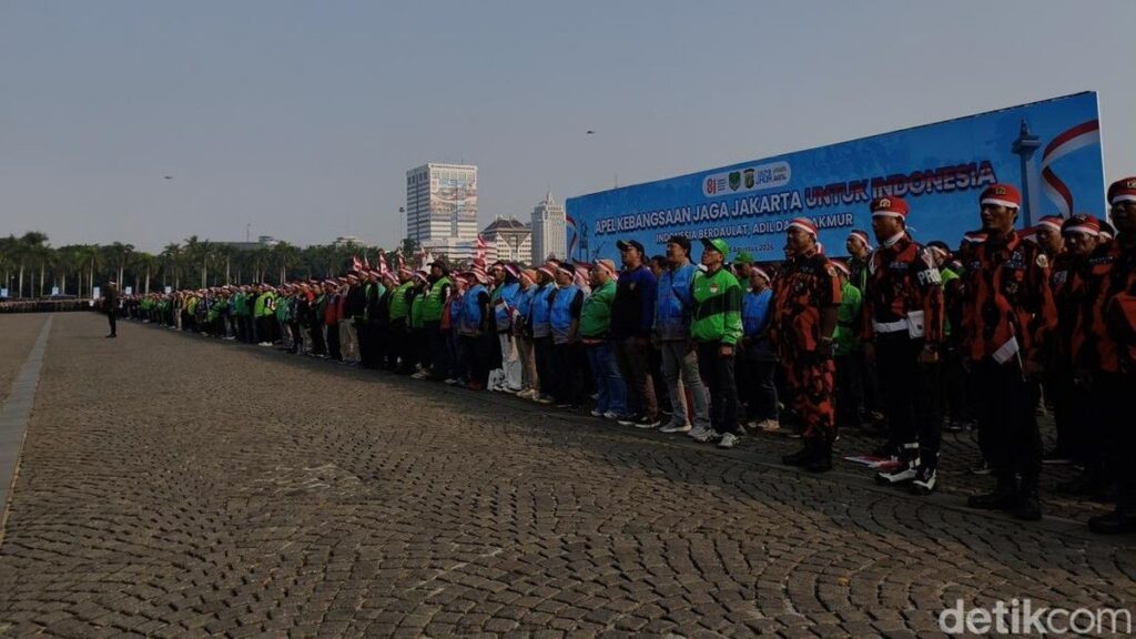 Kapolda dan Pangdam Pimpin Apel Kebangsaan Jaga Jakarta di Monas