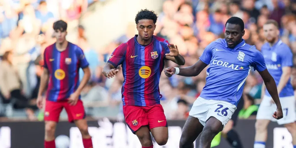 FC Barcelona Ditahan Imbang Birmingham City Laga Pramusim