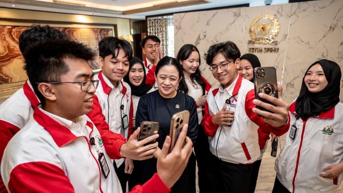 Ketua DPR Puan Maharani Terima Audiensi Parlemen Remaja 2024-2025 di Jakarta