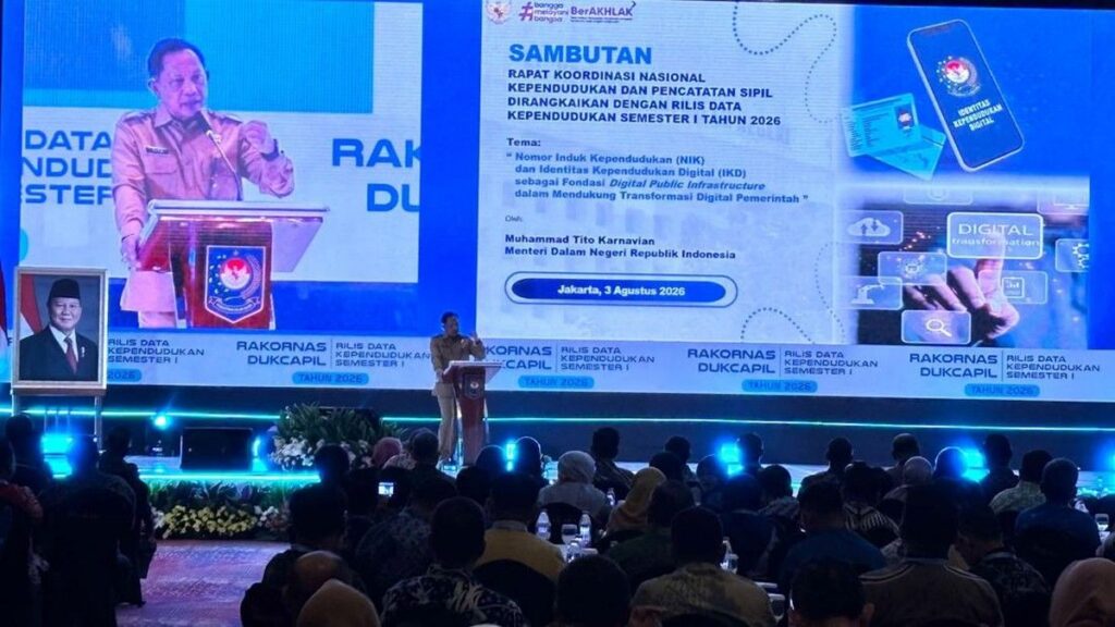 Mendagri Tito Karnavian Tekankan Penguatan Data Kependudukan sebagai Fondasi Transformasi Digital