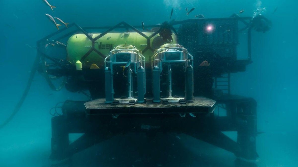 Startup Inggris Luncurkan Habitat Bawah Laut untuk Penelitian di Florida