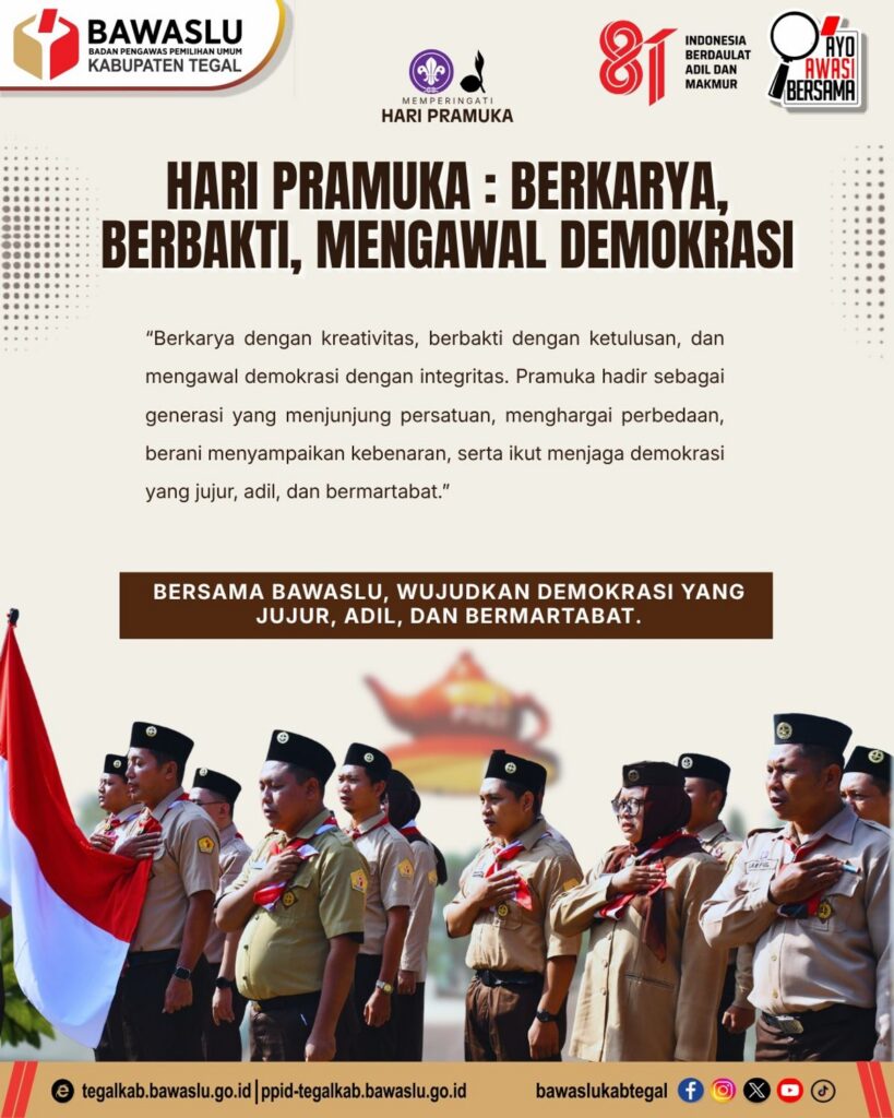 Peringatan Hari Pramuka 14 Agustus 2026 Bukan Hari Libur Nasional