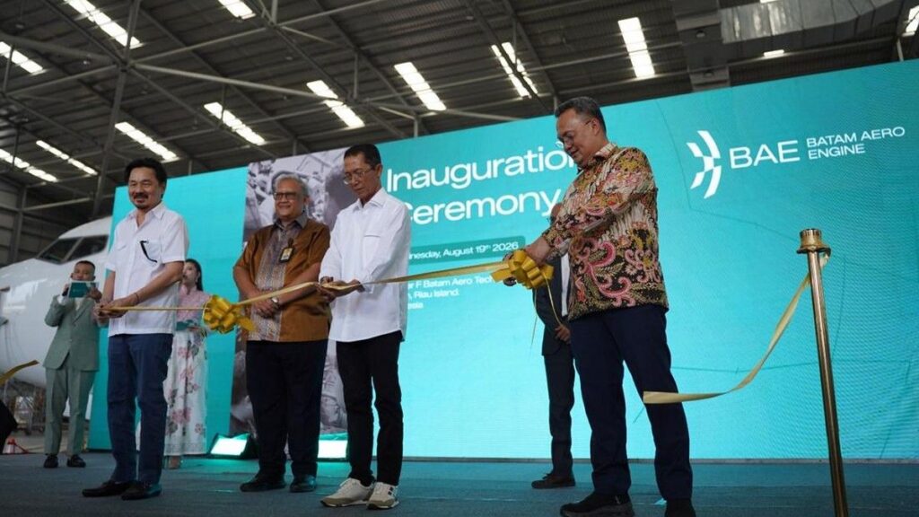 Batam Aero Engine Resmi Beroperasi Perkuat Industri MRO Penerbangan