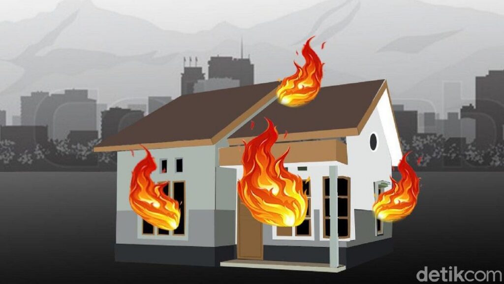 Kebakaran Hanguskan 15 Rumah di Paseban Jakarta Pusat