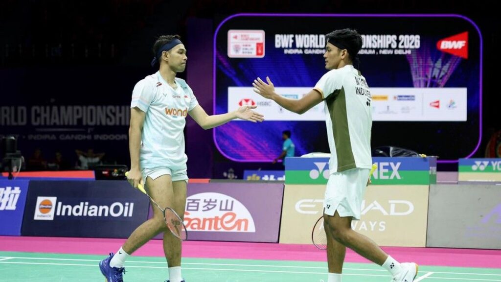 Fajar Fikri Lolos Perempat Final Kejuaraan Dunia Bulutangkis 2026