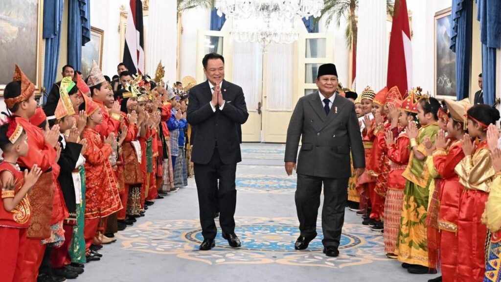 Prabowo Jamu Makan Malam PM Thailand Anutin Charnvirakul di Istana Negara