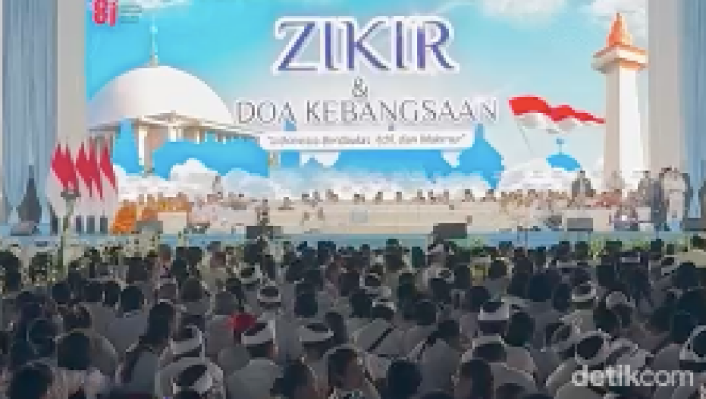 Presiden Prabowo Tidak Hadir dalam Zikir dan Doa Kebangsaan di Monas