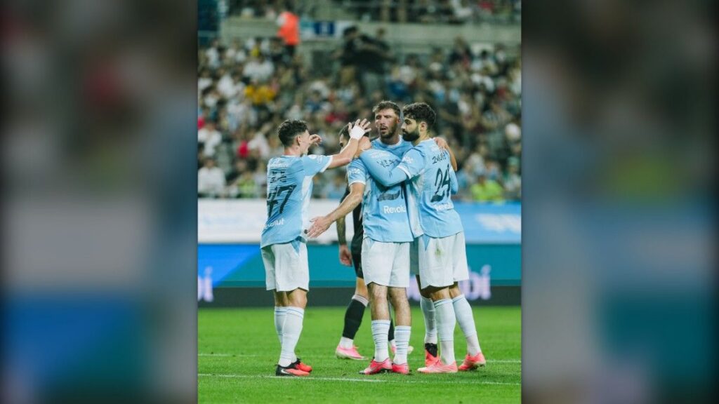 Manchester City Tumbangkan K League All Stars Tiga Satu di Seoul