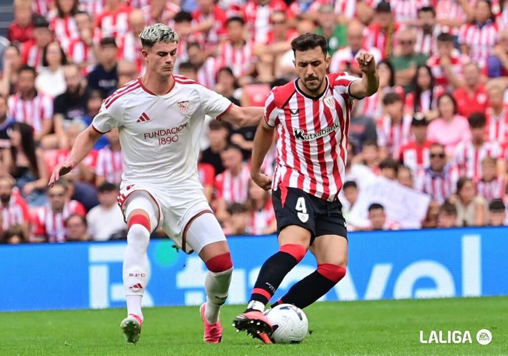 Athletic menjamu Sevilla dengan statistik penguasaan 54 persen