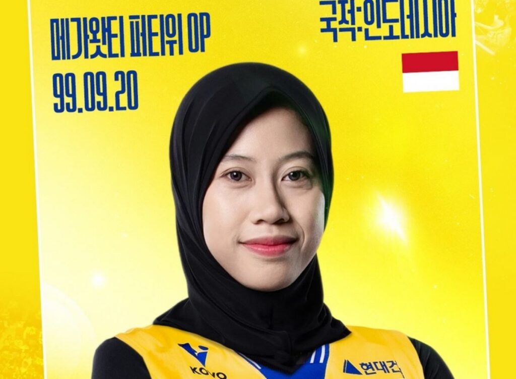 Megawati Hangestri Gabung Hyundai Hillstate untuk V-League 2026-2027